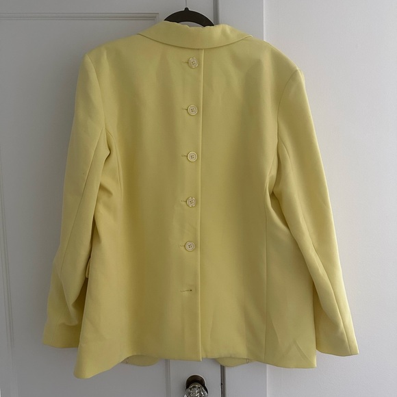 Anthropologie NWT Maeve Button-Back Blazer Size XL - Picture 6 of 7